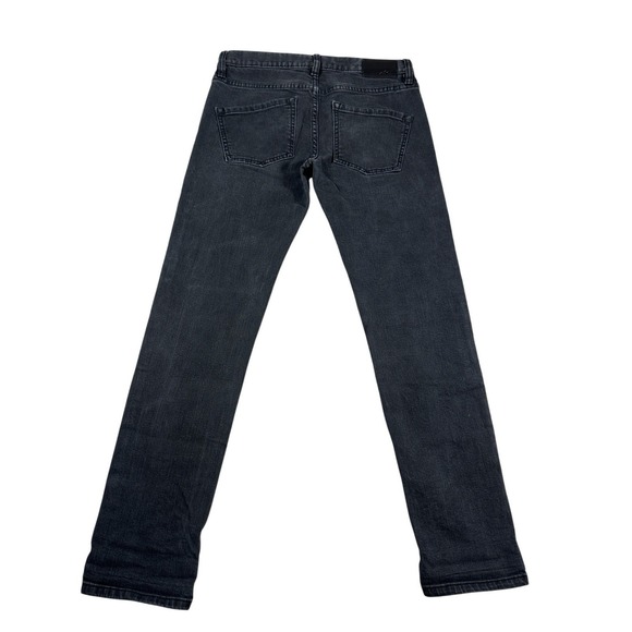 Alpinestars Mens Slim Fit Faded Black Denim Jeans Size 30 Moto Biker RN101452 - Picture 2 of 10